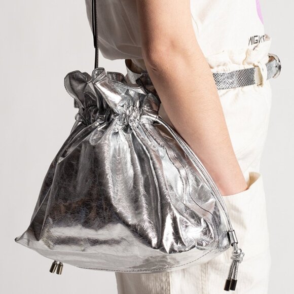 Isabel Marant Drawstring Shoulder Bag "EUC" - Picture 16 of 16